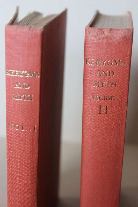 KERYGMA AND MYTH VOL I & II by Hans Werner Bartsch (Kerygma  preaching the gospel of Jesus)