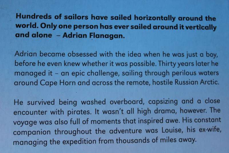 OVER THE TOP by Adrian Flanagan (First Lone Yachtsman to Sail Vertically Around The World)