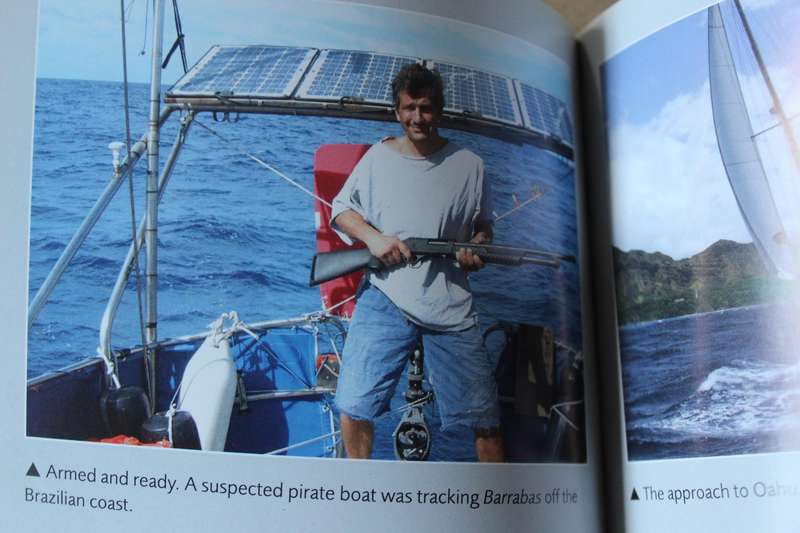 OVER THE TOP by Adrian Flanagan (First Lone Yachtsman to Sail Vertically Around The World)