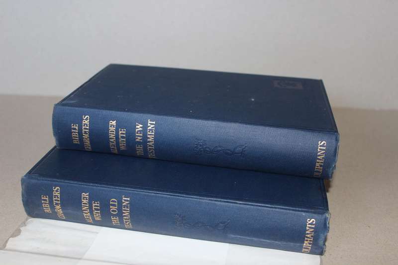 BIBLE CHARACTERS OLD AND NEW TESTAMENT. Two Volumes  by Alexander Whyte