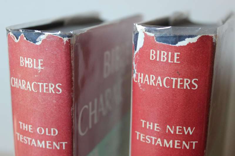 BIBLE CHARACTERS OLD AND NEW TESTAMENT. Two Volumes  by Alexander Whyte