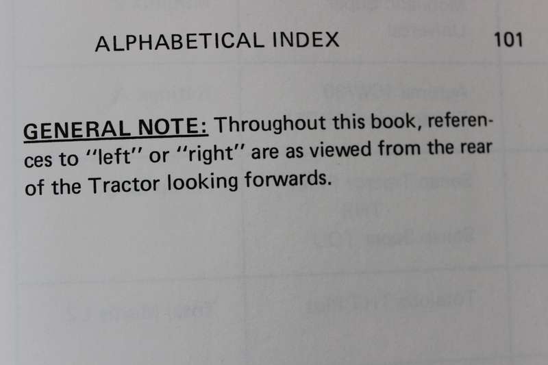 MASSEY FERGUSON Handleidingsboek/Instruction Book 240 deur/by FedMech (P)