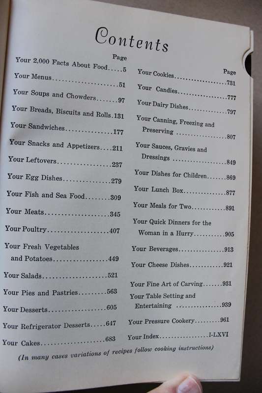 CULINARY ARTS INSTITUTE ENCYCLOPEDIC COOKBOOK by Ruth Berolzheimer (Vintage 1950)