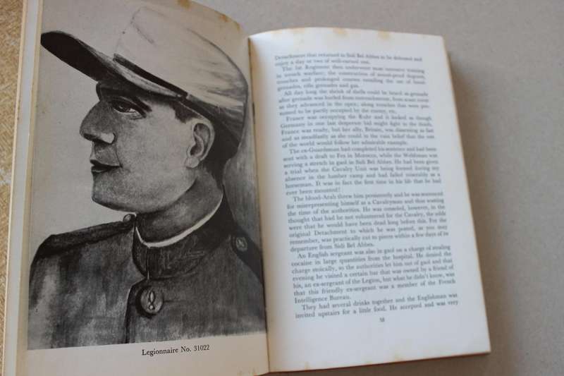 LEGIONNAIRE  NO. 31022  by Major T. Cushny (French Foreign Legion)