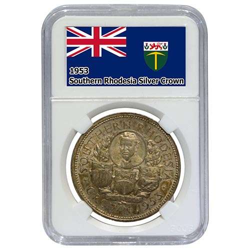 1953 Southern Rhodesia Crown Commemorative issue 100th Birthday of Cecil Rhodes