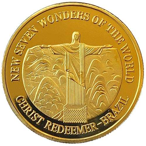 New Seven Wonders of the World Commemorative 7 Coin Set