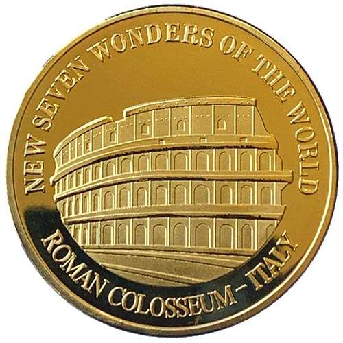 New Seven Wonders of the World Commemorative 7 Coin Set