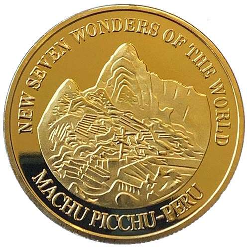 New Seven Wonders of the World Commemorative 7 Coin Set