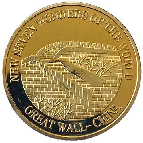New Seven Wonders of the World Commemorative 7 Coin Set
