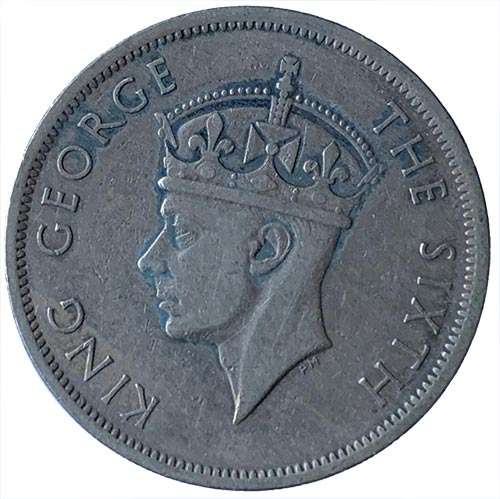 1949 Southern Rhodesia half crown