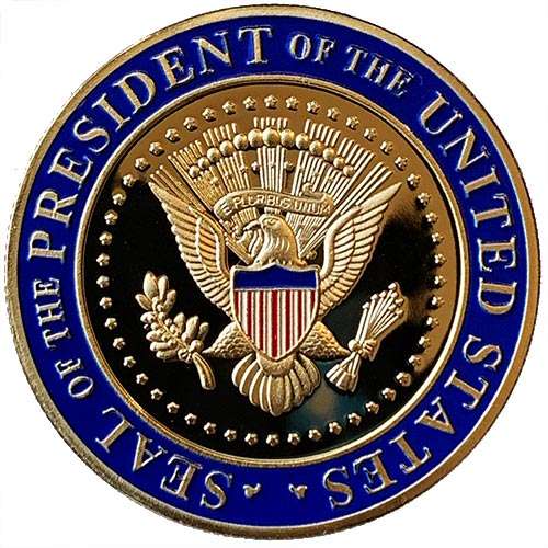 Donald Trump Never Surrender Keep America Great  40mm 1oz medallion in plastic capsule