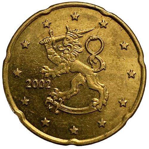 2002 Finland 20 euro cents
