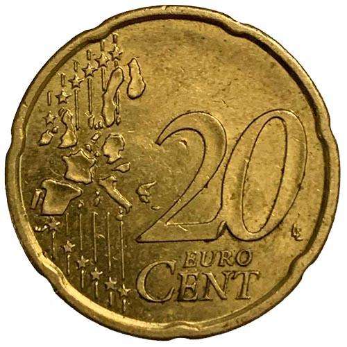 2002 Finland 20 euro cents
