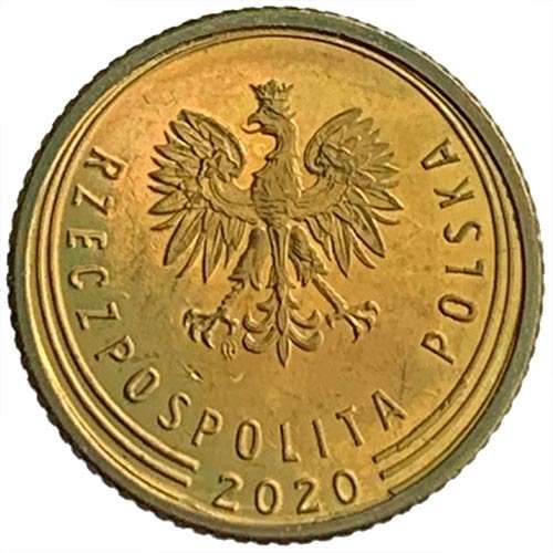 2020 Poland 1 Grosz Uncirculated