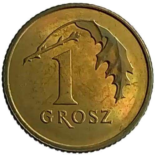 2020 Poland 1 Grosz Uncirculated