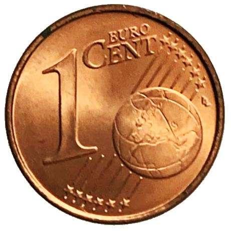 2017 Federal Republic of Germany 1 Euro Cent Uncirculated