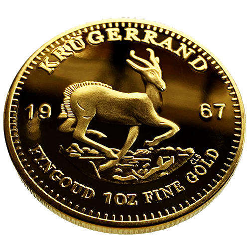 Goldplated Krugerrand