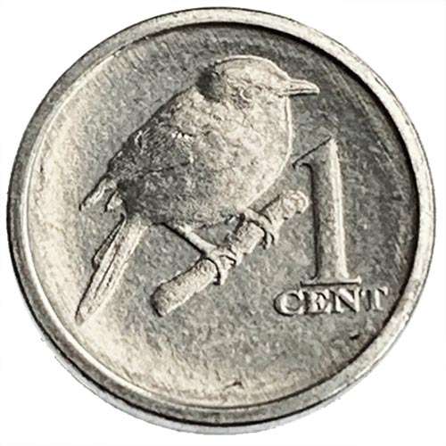 2017 Cooke Islands Elizabeth II - Bird One Cent Uncirculated