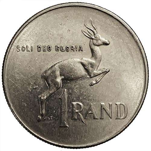 1977 South Africa Springbok R1 Coat of Arms XF