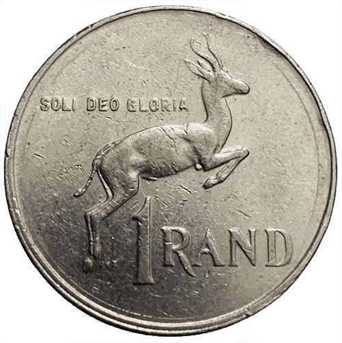 1990 South Africa PW Botha Springbok R1 Fine