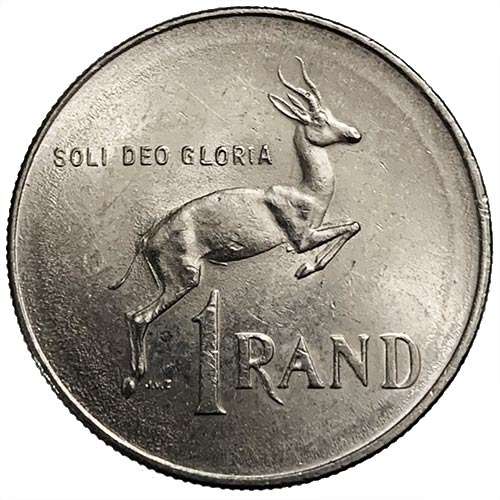 1977 South Africa Springbok R1 Coat of Arms XF