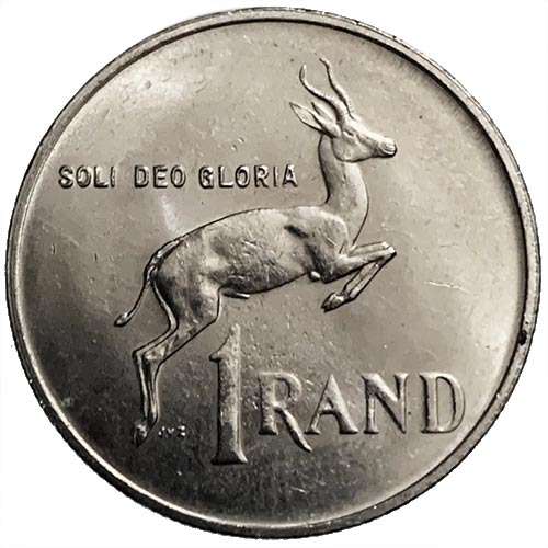 1988 South Africa Springbok R1 Coat of Arms XF