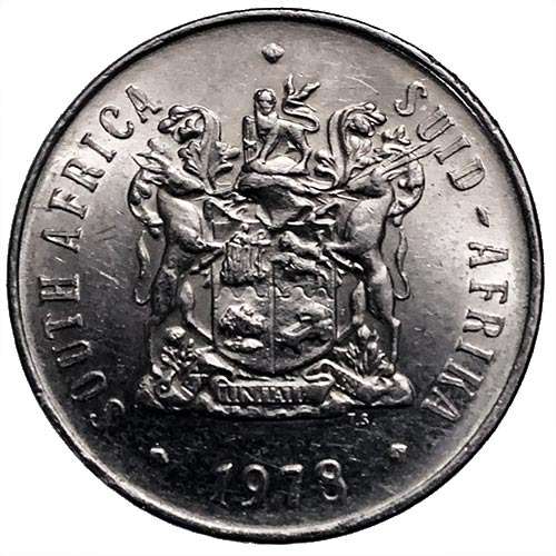 1978 South Africa 50c EF