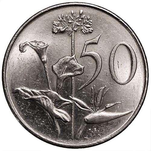 1978 South Africa 50c EF