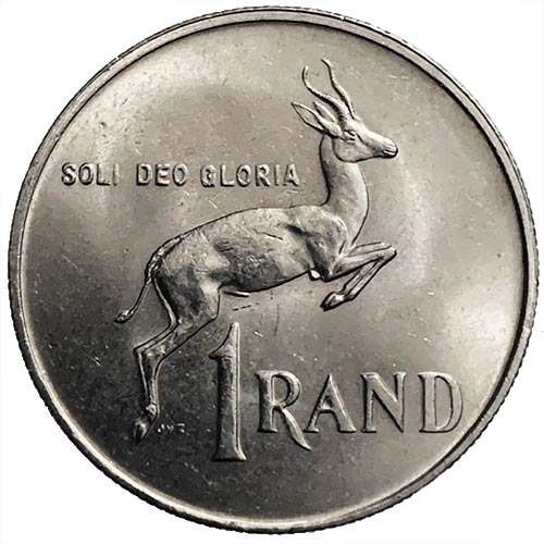 1988 South Africa Springbok R1 Coat of Arms XF