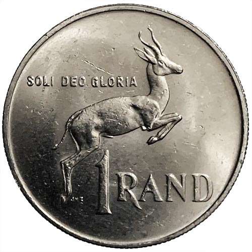 1988 South Africa Springbok R1 Coat of Arms XF
