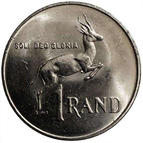 1988 South Africa Springbok R1 Coat of Arms XF