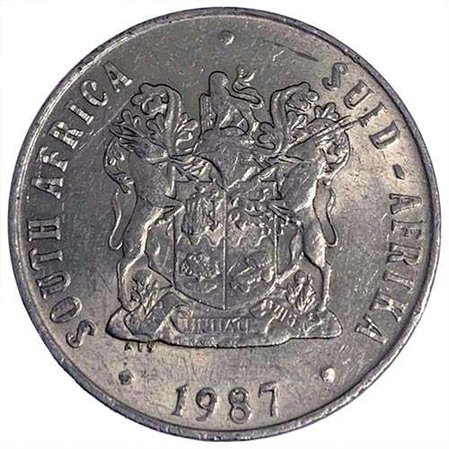 1987 South Africa 50c Fine