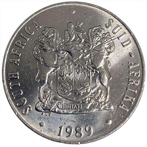 1989 South Africa 50c EF