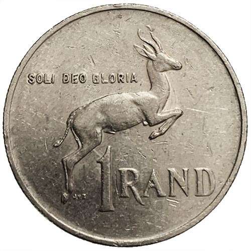 1990 South Africa PW Botha Springbok R1 VG