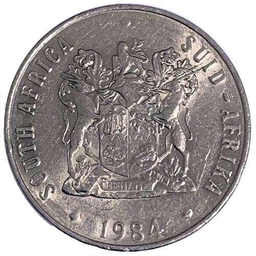 1984 South Africa 50c Fine