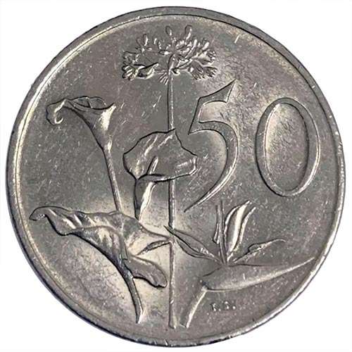1984 South Africa 50c Fine