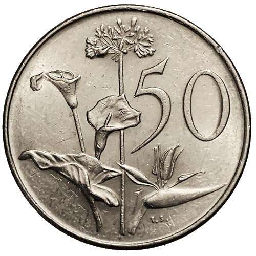1978 South Africa 50c EF