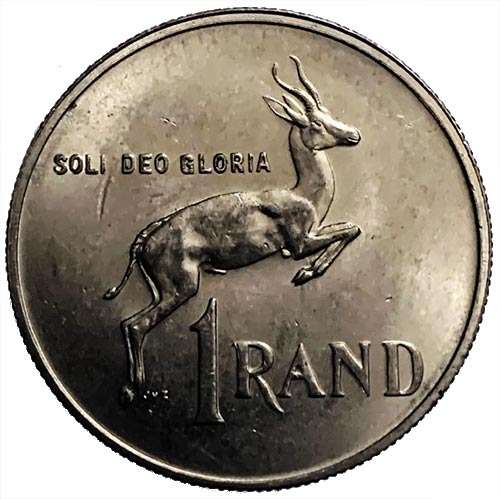 1988 South Africa Springbok R1 Coat of Arms XF