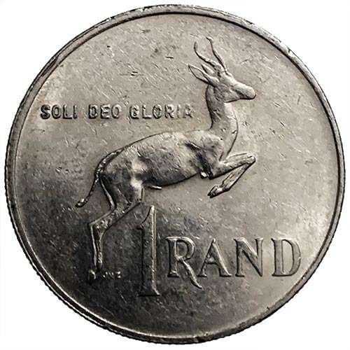 1988 South Africa Springbok R1 Coat of Arms VF