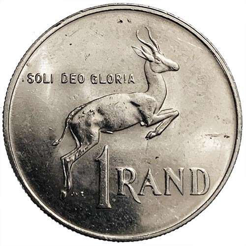 1988 South Africa Springbok R1 Coat of Arms AU