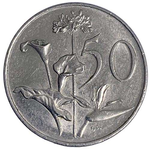 1979 South Africa 50c EF