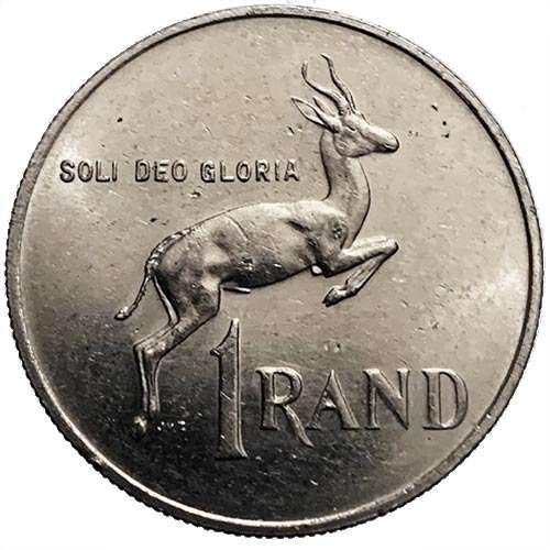 1988 South Africa Springbok R1 Coat of Arms XF