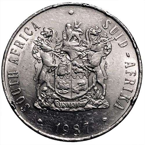 1987 South Africa 50c Fine