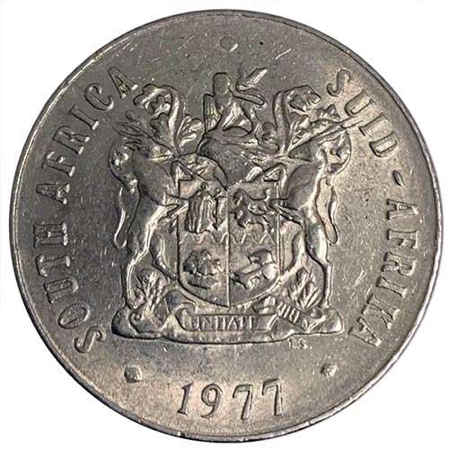 1977 South Africa 50c Fine