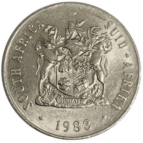 1983 South Africa 50c Fine