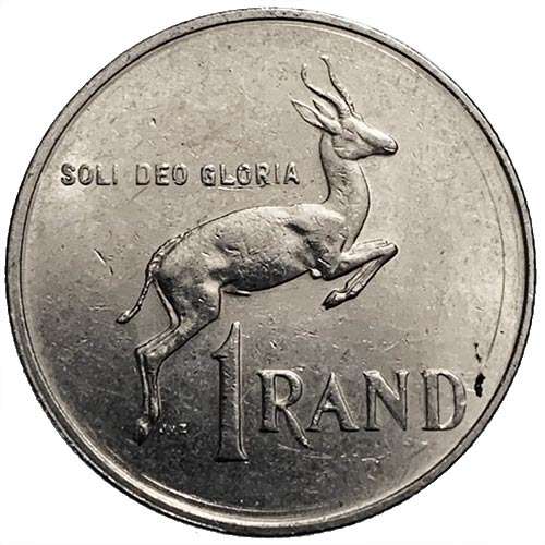 1989 South Africa Springbok R1 Coat of Arms XF