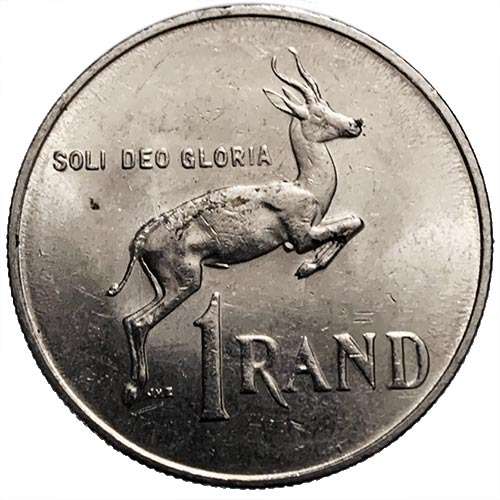 1989 South Africa Springbok R1 Coat of Arms XF
