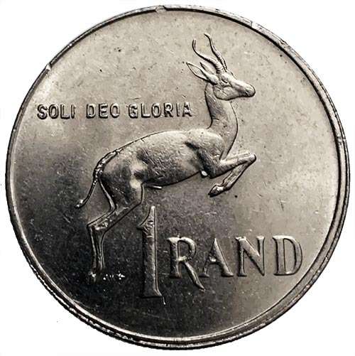1989 South Africa Springbok R1 Coat of Arms XF