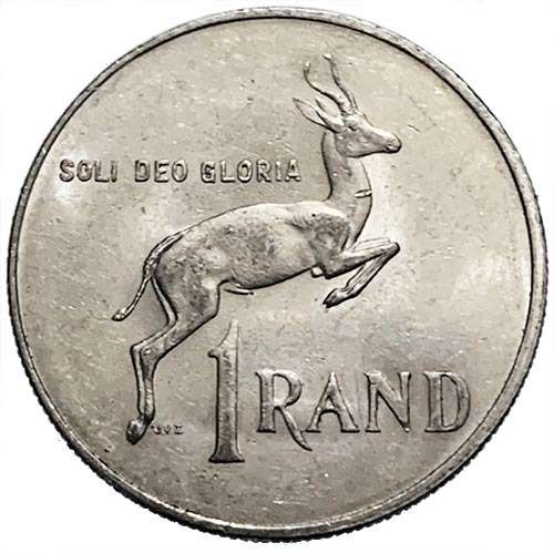 1987 South Africa Springbok R1 Coat of Arms Fine