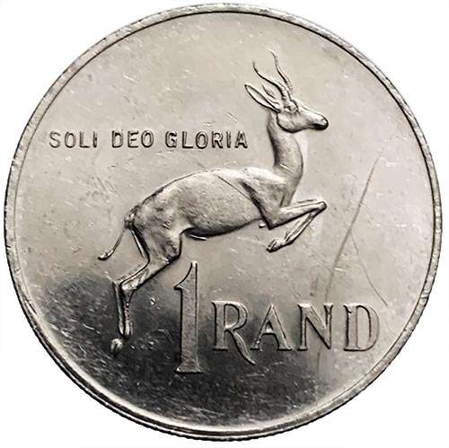1979 South Africa Springbok Nicolaas J. Diederichs R1 XF